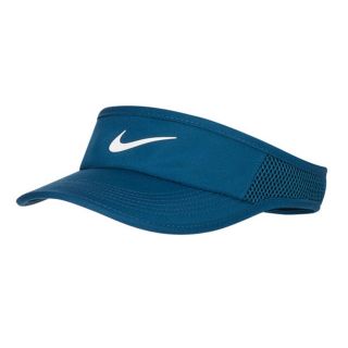 ナイキ(NIKE)の新色新品☆NIKE ナイキ　サンバイザー　ステラ　イレブン　ブルー(ウェア)