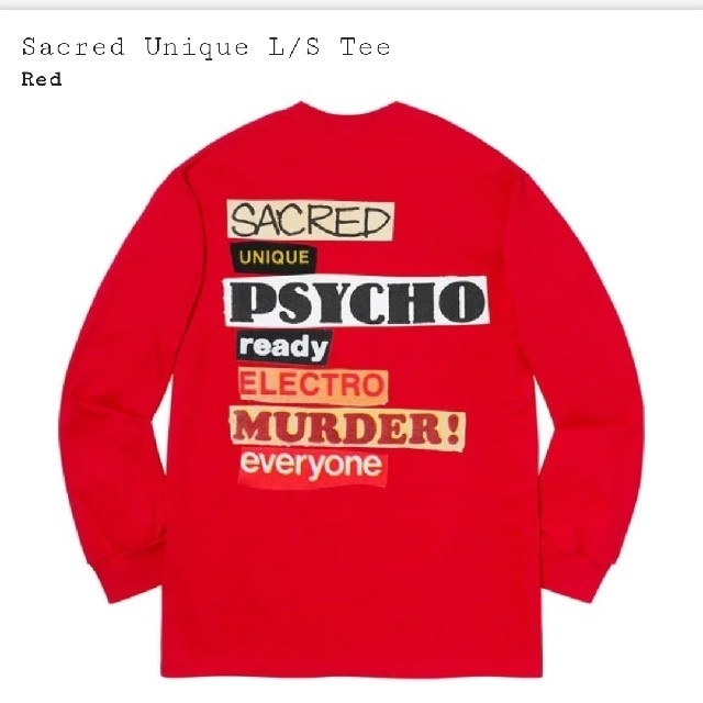 Supreme(シュプリーム)のSupreme 20ss Sacred Unique L/S tee メンズのトップス(Tシャツ/カットソー(七分/長袖))の商品写真