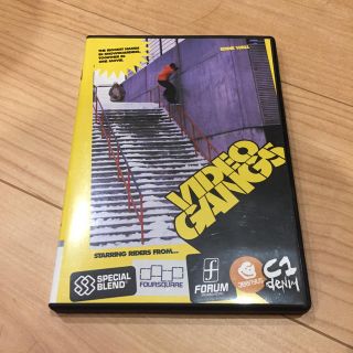 VIDEOGANGS snowboard DVD movies(スポーツ/フィットネス)