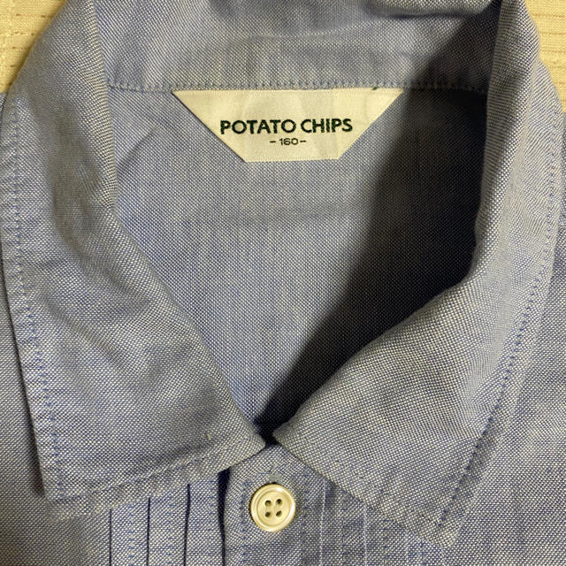 POTATO CHIPS 長袖シャツ 160cm キッズ/ベビー/マタニティのキッズ服男の子用(90cm~)(ブラウス)の商品写真