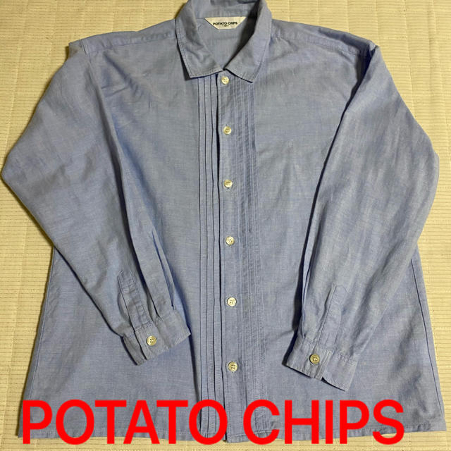 POTATO CHIPS 長袖シャツ 160cm キッズ/ベビー/マタニティのキッズ服男の子用(90cm~)(ブラウス)の商品写真