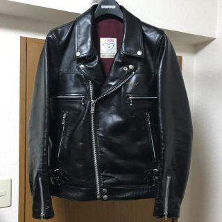 アンダーカバー(UNDERCOVER)のUNDERCOVER ライダース サイズ1 ／検索ルイスレザー666(ライダースジャケット)