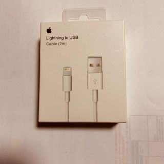 アップル(Apple)のApple Lightning to USB Cable 2m(その他)