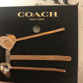 コーチ(COACH)のcoach ヘアピン　3本セット(ヘアピン)