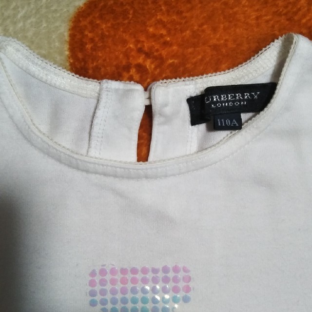 BURBERRY(バーバリー)のバーバリーキッズTシャツ110 キッズ/ベビー/マタニティのキッズ服女の子用(90cm~)(Tシャツ/カットソー)の商品写真