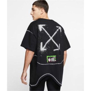 オフホワイト(OFF-WHITE)のLサイズ OFF-WHITE x Nike Tシャツ(Tシャツ/カットソー(半袖/袖なし))