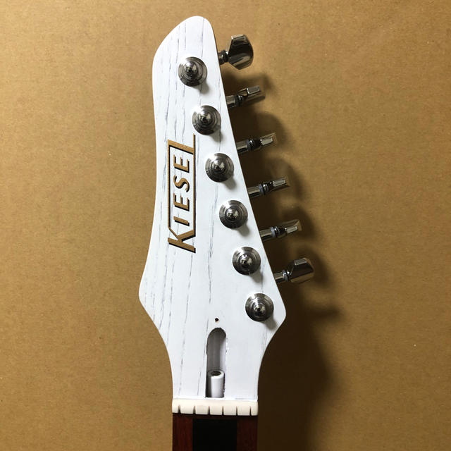 最初値下げ【ほぼ未使用】kiesel ネック　ローステッドメイプル　ロックペグ付