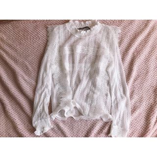 ザラ(ZARA)のレースブラウス  sale(シャツ/ブラウス(長袖/七分))