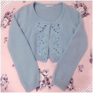 ウィルセレクション(WILLSELECTION)のウィル♡バラ刺繍カーデ♡(カーディガン)