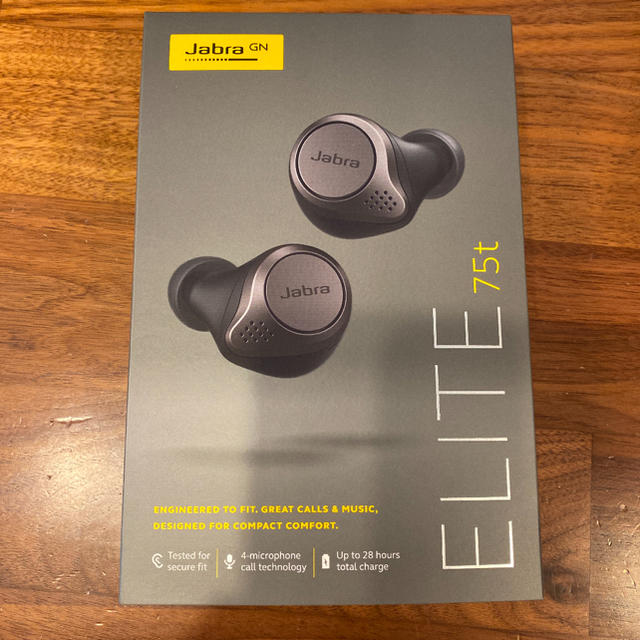 Jabra elite 75t 未開封新品！