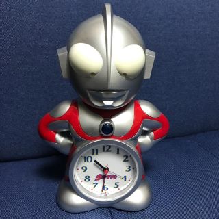 セイコー(SEIKO)のウルトラマン  喋る　光る　目覚まし時計(特撮)