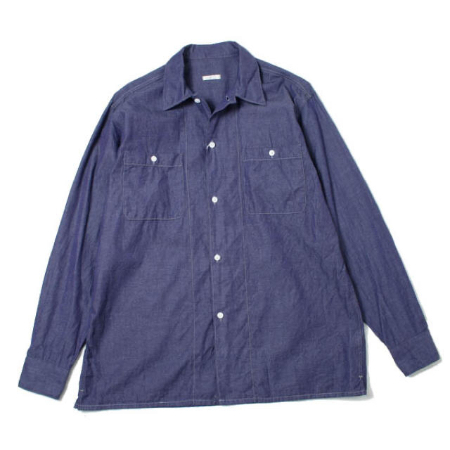 【正規品質保証】 COMOLI - オープンカラーシャツ  comoli シャツ