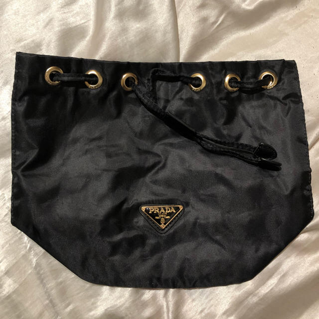 PRADA - prada 巾着ポーチ 巾着バッグ
