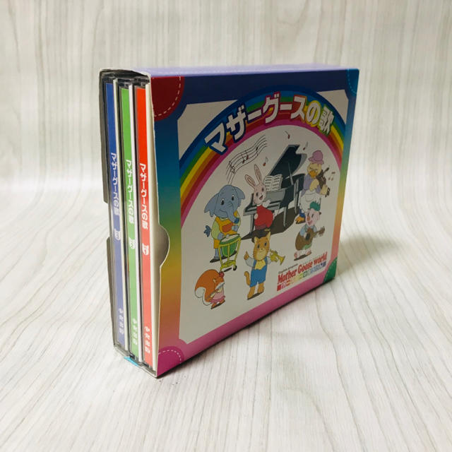 マザーグースワールド グースキーの冒険 DVD  CD テキストセット 英語
