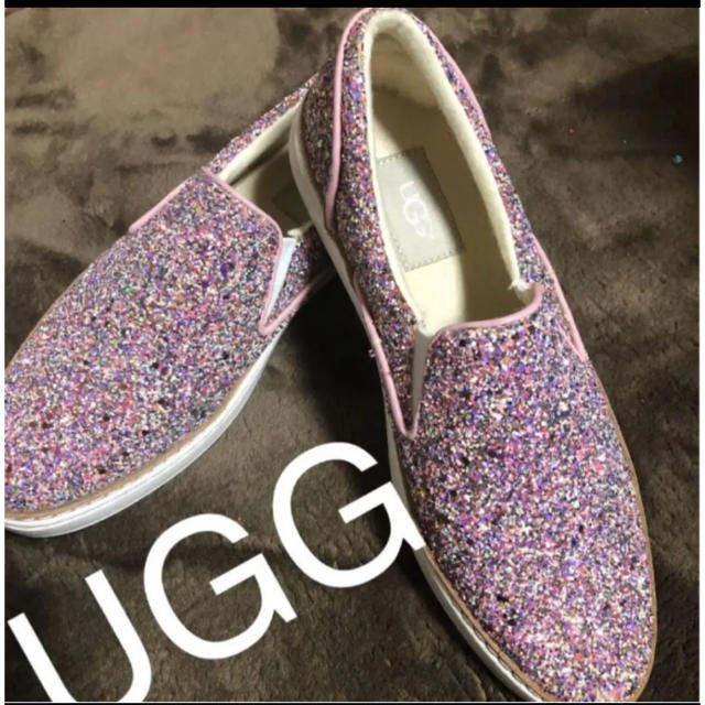 UGG グリッター スリッポン