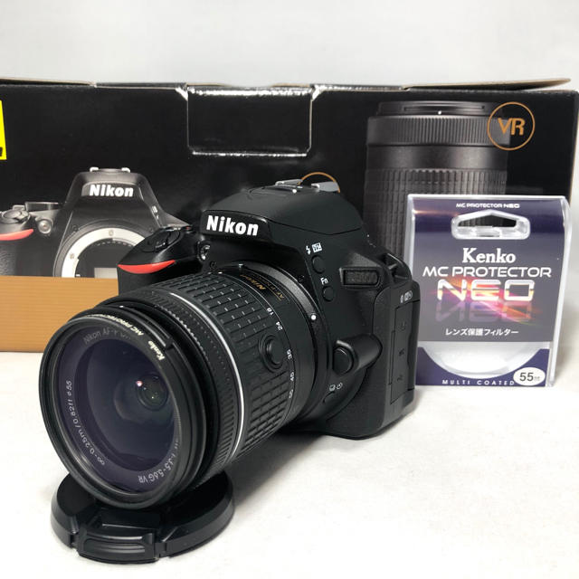 新品　Nikon D5600 AF-P標準レンズキット