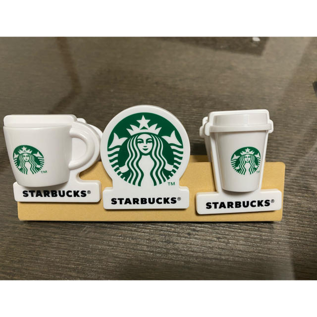 Starbucks Coffee(スターバックスコーヒー)のスタバ福袋2020 クリップ3点セット インテリア/住まい/日用品の日用品/生活雑貨/旅行(日用品/生活雑貨)の商品写真