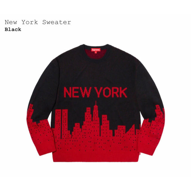 Supreme 20SS New York Sweater