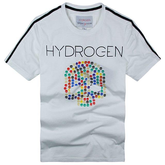 HYDROGEN(ハイドロゲン)の新入荷★正規品(32DT7312WH)ハイドロゲン メンズ半袖Tシャツ【L】 メンズのトップス(Tシャツ/カットソー(半袖/袖なし))の商品写真