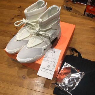 ナイキ(NIKE)の新品27.5㎝ NIKE AIR FEAR OF GOD1 SAIL US9.5(スニーカー)