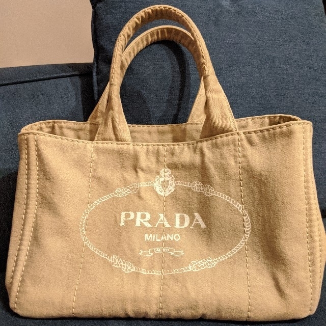 PRADA プラダ カナパ ベージュ