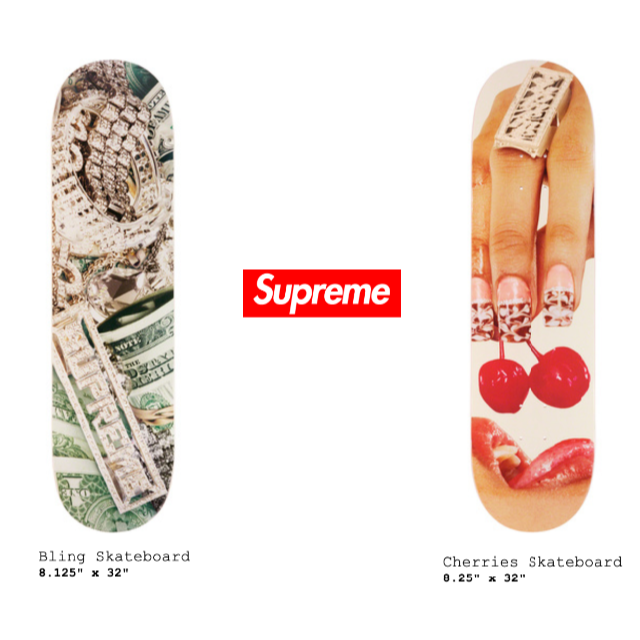 古典 Supreme - 【2枚セット】SUPREME Skateboard スケートボード