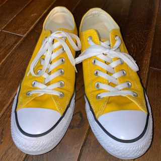 コンバース(CONVERSE)のconverse オールスター　イエロー　24.5cm(スニーカー)