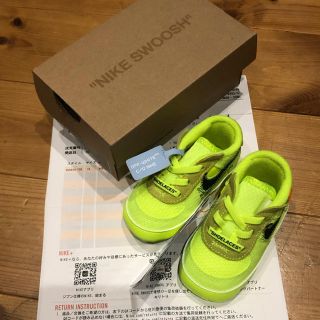 ナイキ(NIKE)の新品 10㎝ THE10:NIKE FORCE1(CB)VOLT 4C(スニーカー)