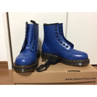 ドクターマーチン(Dr.Martens)の1460 8 ホール ブーツ 青(ブーツ)