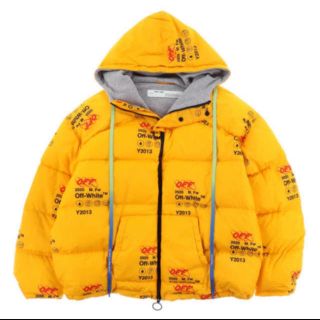 オフホワイト(OFF-WHITE)の【 OFF-WHITE 】ZIPPED PUFFER ダウンジャケット(ダウンジャケット)