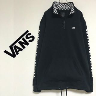 ヴァンズ(VANS)のVANS ヴァンズ クラッシックライン(チェッカー柄)カンガルーポケ付スウェット(スウェット)