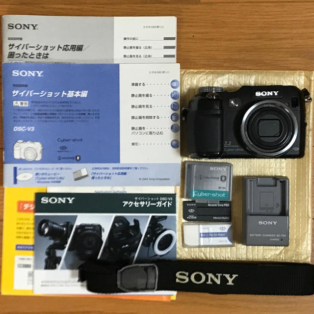 SONY Cyber-shot  DSC-V3 ナイトショットモード搭載