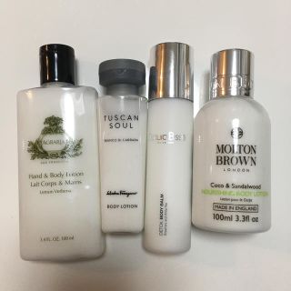 アメニティ　ボディーローションフェラガモAGRARIA MOLTON BROWN(ボディクリーム)