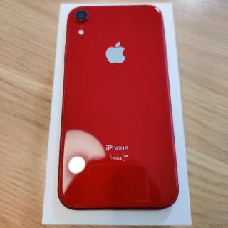 アイフォーン(iPhone)の【超美品】iPhoneXR 256G SIMロック解除済み(スマートフォン本体)