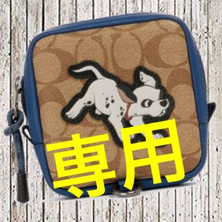 コーチ(COACH)の【COACH】新製品　ディズニー　Diseny  ポーチ　ダルメシアン(ウエストポーチ)