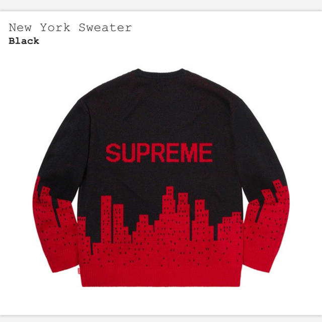 BlackSIZE【オンライン】New York Sweater【完全未開封】