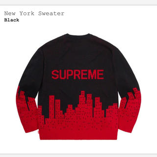 シュプリーム(Supreme)の【オンライン】New York Sweater【完全未開封】(ニット/セーター)