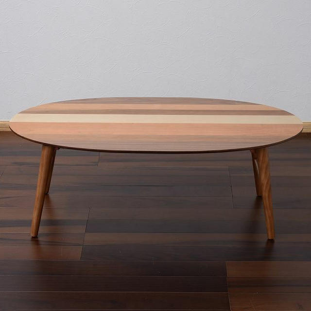 【送料無料】Oval / Nordic Low Table