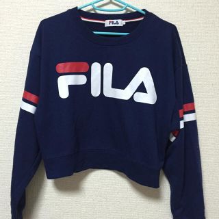 フィラ(FILA)のFILA ショート丈スウェット(トレーナー/スウェット)