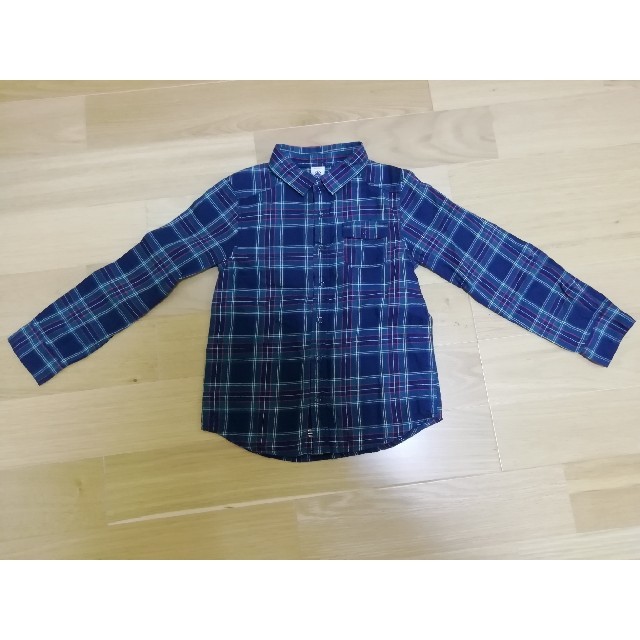 PETIT BATEAU(プチバトー)のプチバトー　シャツ　チェック キッズ/ベビー/マタニティのキッズ服女の子用(90cm~)(ブラウス)の商品写真