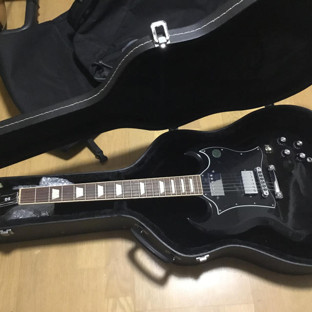 新作ウエア Gibson - ブラック 2016 standard SG Skank213Gibson エレキギター