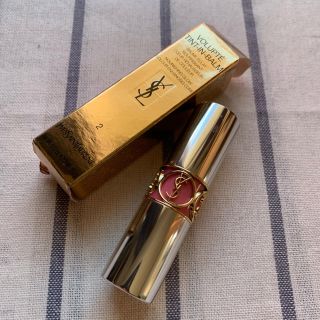 イヴサンローランボーテ(Yves Saint Laurent Beaute)のイヴ・サンローラン ヴォリュプテ ティントインバーム N°2 ティーズミーピンク(口紅)