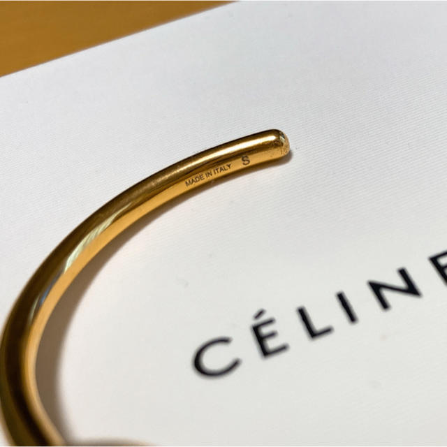 celine(セリーヌ)のCELINE ノット　Sサイズ レディースのアクセサリー(ブレスレット/バングル)の商品写真