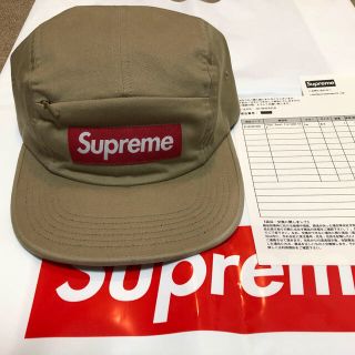 シュプリーム(Supreme)のシュプリーム  17ss フロントジップキャップ(キャップ)