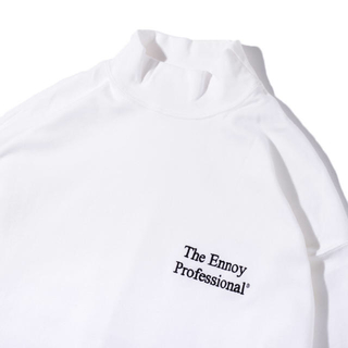 ワンエルディーケーセレクト(1LDK SELECT)の値下げ  Lサイズ  ENNOY MOCK NECK TEE  WHITE(Tシャツ/カットソー(七分/長袖))