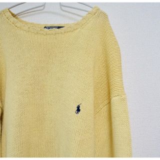 POLO RALPH LAUREN - ラルフローレン ニット セーター 希少カラー 黄色