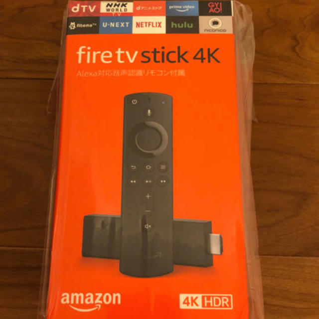 Fire TV Stick 4k- Alexa対応音声認識リモコン付属 スマホ/家電/カメラのテレビ/映像機器(映像用ケーブル)の商品写真