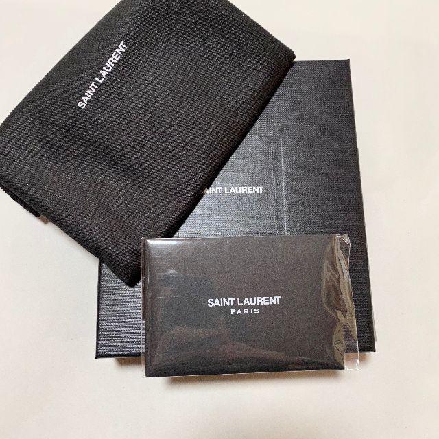 Saint Laurent(サンローラン)の新品未使用！送料込み★Saint Laurent★レザーカードケース メンズのファッション小物(名刺入れ/定期入れ)の商品写真