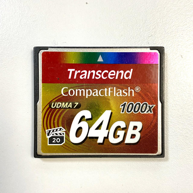 Transcend コンパクトフラッシュ　64GB 2枚セット