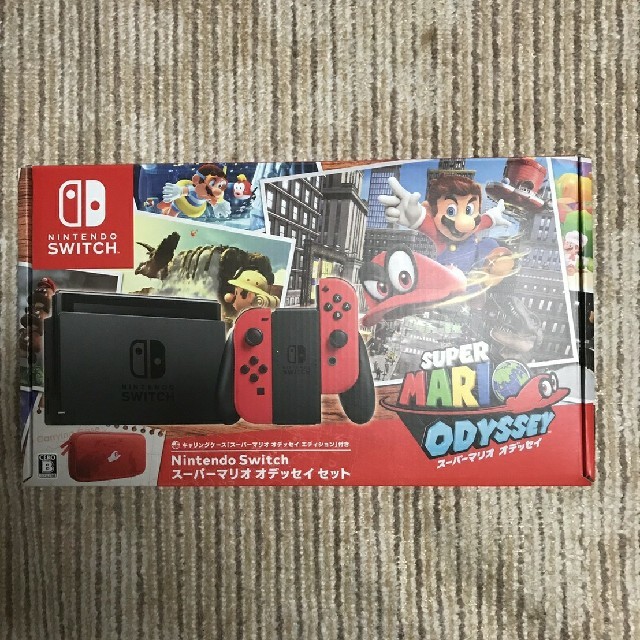 特別セール品】 新品未開封 任天堂スイッチ マリオオデッセイセット